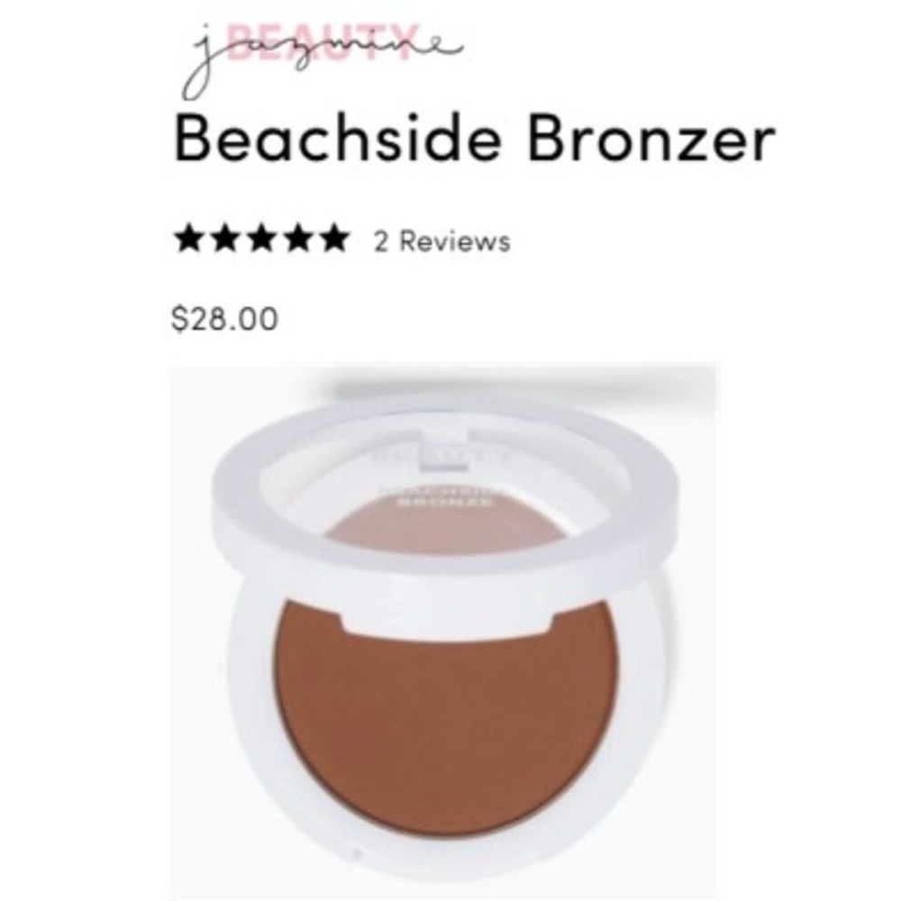 JAZMINE BEAUTY Beachside Bronzer (Medium) NEW IN BOX!
